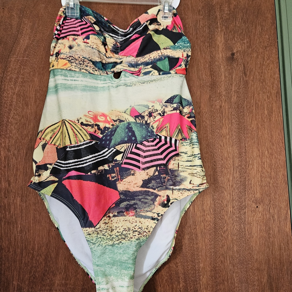 OP Multicolor Women's One Piece Swimsuit